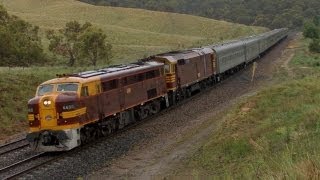 NSW Railways  Main Southern Line Australian Trains [upl. by Shult]