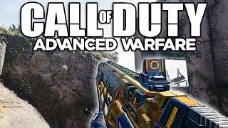 Call of Duty Advanced Warfare Unlimited Ammo Gun M1 Quantum Energy Rifle COD AW 2014 Gameplay [upl. by Aihpledalihp]