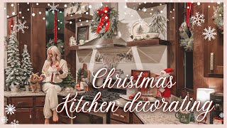 🎄CHRISTMAS DECORATE WITH ME  COZY CHRISTMAS KITCHEN DECORATING IDEAS  CHRISTMAS DECORATIONS 2023 [upl. by Drawyeh]