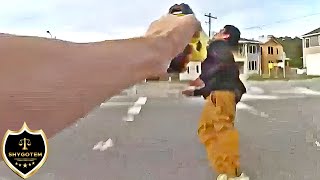 Cop Uses Taser on Shoplifting Suspect [upl. by Ebbarta569]