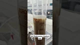 Soil Hydrometer Analysis test [upl. by Paff]