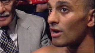 Prince Naseem Hamed vs Vuyani Bungu postfight interview [upl. by Nalyak]