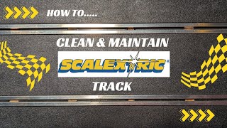 Clean your scalextric track quotHow toquot [upl. by Ula]