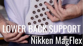 Magnetic Back Support MagFlex Nikken [upl. by Hoehne603]