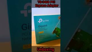 Unboxing Gigabit PCI Express Adapter shortvideo [upl. by Analat950]