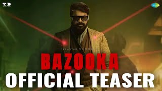 Bazooka  Official Teaser  Mammootty  Gautham Vasudev Menon  Shine Tom Chacko  Bazooka Movie [upl. by Rea]