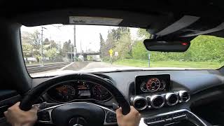 Mercedes AMG GT POV Test Drive [upl. by Nibur]