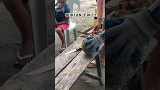 Would you dare Peeling Durian Fruit fyp shorts short [upl. by Aramad]