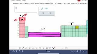 ALEKS Deciding the relative energy of electron subshells [upl. by Mehsah]