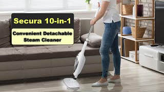 Best Steam Cleaner  Secura 10 in 1 Convenient Detachable Steam Cleaner [upl. by Russo377]