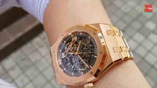 에스타임  STIME 오데마피게 로얄오크 더블밸런스휠 오픈워크 15407OR OO 1220OR 01  AUDEMARS PIGUET ROYAL OAK OPENWORKED [upl. by Bolte]