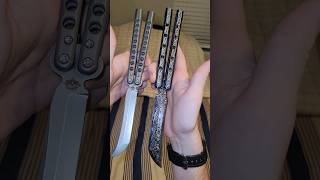 Atropos Demon Vs Laminated Demon Balisong balisong butterflyknife [upl. by Guod]