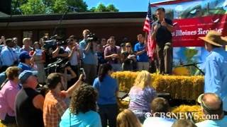 Mitt Romney gets heckled in Iowa [upl. by Imuy]