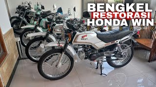 DnD WIN GARAGE  Bengkel Restorasi Honda Win [upl. by Aehtela]