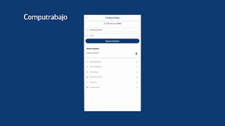 ¿Cómo postular a una oferta de Computrabajo desde la app [upl. by Henrique]