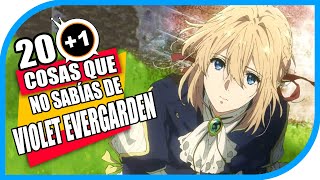 201 Cosas Que No Sabias De Violet Evergarden [upl. by Schenck708]