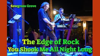 The Edge of Rock 🎸 You Shook Me All Night Long 🎸 Sawgrass Grove The Villages FL [upl. by Llehcnom618]