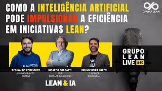 APLICAÇÃO DE IA NO CONTEXTO LEAN  Grupo Lean Live 40 [upl. by Deerc]