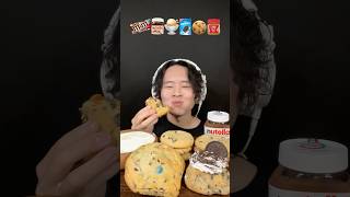 クッキー爆食い🍪 咀嚼音 asmr mukbang 飯テロ 大食い [upl. by Annawal]