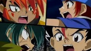 beyblade AMV gingka and masamune vs kyoya and nile [upl. by Yoshi]