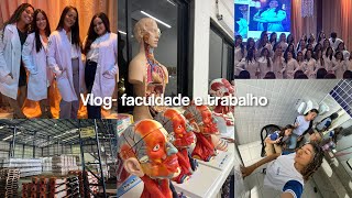 Vlog uma semana comigo trabalho  curso 😄 [upl. by Isahella]