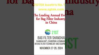 Baghouse expo Filter bag cage machine automatic snap band ring riveting machine filter bag sewing [upl. by Nnaj]