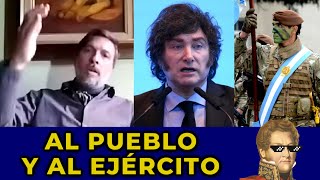 Martin Ayerbe SE HARTÓ de Milei y su banda e hizo un LLAMADO al EJÉRCITO y AL PUEBLO [upl. by Annadiane]