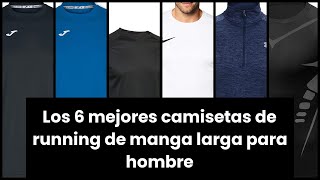 【CAMISETA RUNNING MANGA LARGA HOMBRE】Los 6 mejores camisetas de running de manga larga para hombre [upl. by Nemrac]