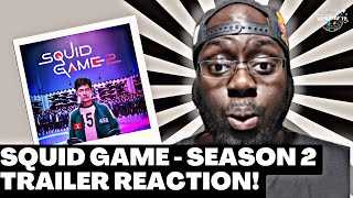 Squid Game Season 2 Trailer REACTION Netflix [upl. by Eshelman]