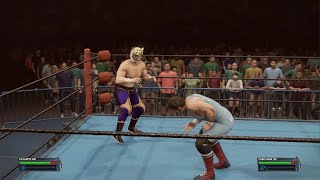 WWE 2K23 Dynamite Kid VS Tiger Mask AJPW 1982 [upl. by Akaya721]