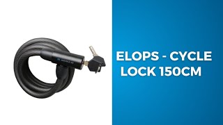 Elops cycle lock ASMR review cycling decathlonshopping [upl. by Stander421]