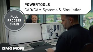 Powertools CAD CAM Systems amp Simulation Optimized for DMG MORI Machines [upl. by Scuram]