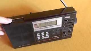 SANGEAN ATS803A SW SHORT WAVE RADIO RECEIVER [upl. by Yllatan]