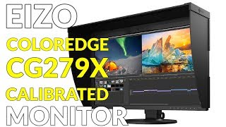 EIZO ColorEdge CG279X Monitor with BuildIn Calibration Sensor [upl. by Airdnola]