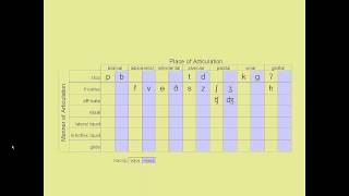 IPA Consonants of American English [upl. by Ned]