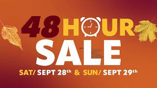 The Countdown Begins 48 Hour Sale This Weekend [upl. by Adnwahsor]