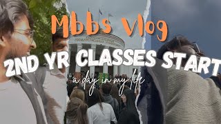 MBBS VLOG 🇷🇺  2nd YEAR CLASSES START  KABARDINOBALKARIAN STATE MEDICAL UNIVERSITY 🏫 [upl. by Assiral]