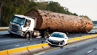 Dangerous Idiots Truck amp Heavy Equipment Fails Compilation  Extreme Truck Idiots at Work 17 [upl. by Esadnac]