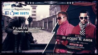 J Alvarez Ft Eddy Lover  quotSe Acabo el Amorquot OfficialRemix Letra ★Reggaeton 2013★DALE ME GUSTA✔ [upl. by Frank]