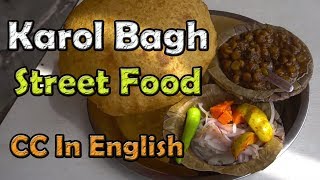 EP 5 Karol Bagh New Delhi street food  Bhature pakoda Tikki Chicken roll amp more [upl. by Lama465]