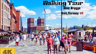 Walking tour along the Oslo Fjord From Aker Brygge to Bygdøy Oslo Norway🇳🇴❤️💙😍 visitnorway [upl. by Ariat]