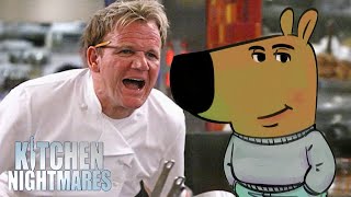 when gordon curses the st out of me but im literally just a chill guy  Kitchen Nightmares [upl. by Irreg246]