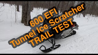 2021 Ski Doo Expedition Sport 600 EFI Ice Scratcher Test [upl. by Gazo]