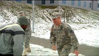 USAREUR Films Lt Gen Campbell and Command Sgt Maj Davenport [upl. by Pincince146]