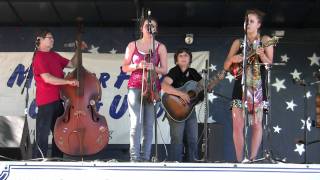 Weiser National Fiddle Contest 2011 Bistodeau Family Concert in the Park  Sedra Sings [upl. by Nnyllatsyrc880]