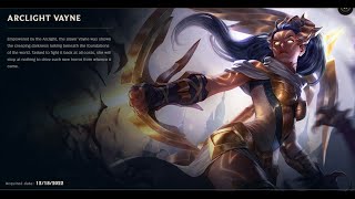 ARCLIGHT VAYNE SKIN SPOTLIGHT07202024 [upl. by Younglove]