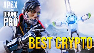 BEST CRYPTO quotDRONE PROquot Apex Legends Montage shorts [upl. by Latta]