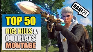 Top 50 ROS Kills amp Outplays Montage  Bonus RPG Highlights [upl. by Akeit]