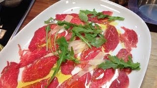 Carpaccio vom Rind  Italienische Kochschule [upl. by Nnalatsyrc]