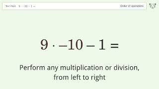 Master Order of Operations Solve 9101 Step by Step [upl. by Nette]